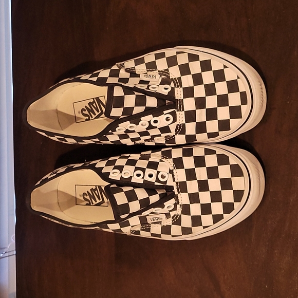 Vans Shoes - Vans Black & White Checkerboard laceup sneakers